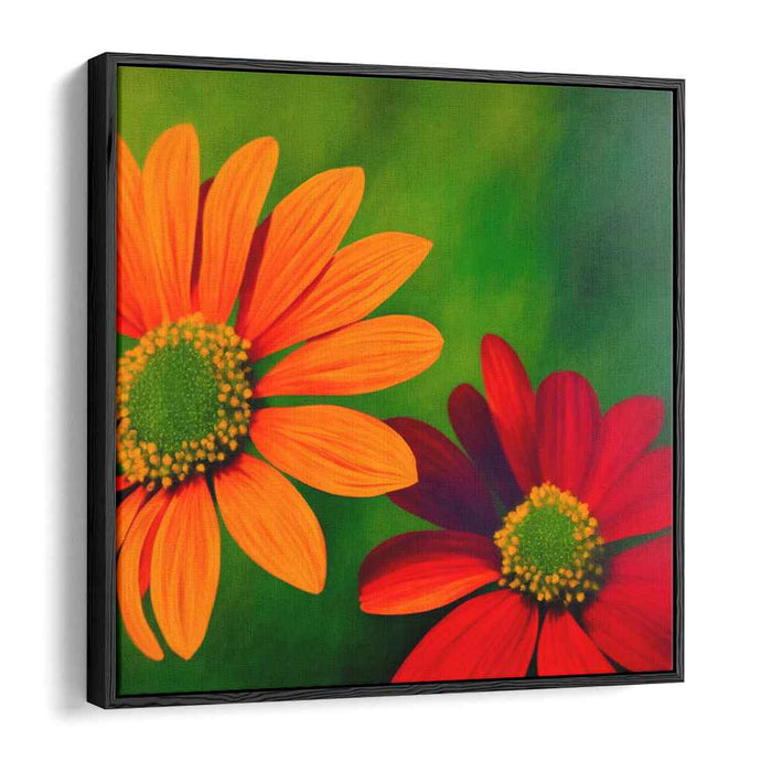 Realistic Oil Wild Flowers #002