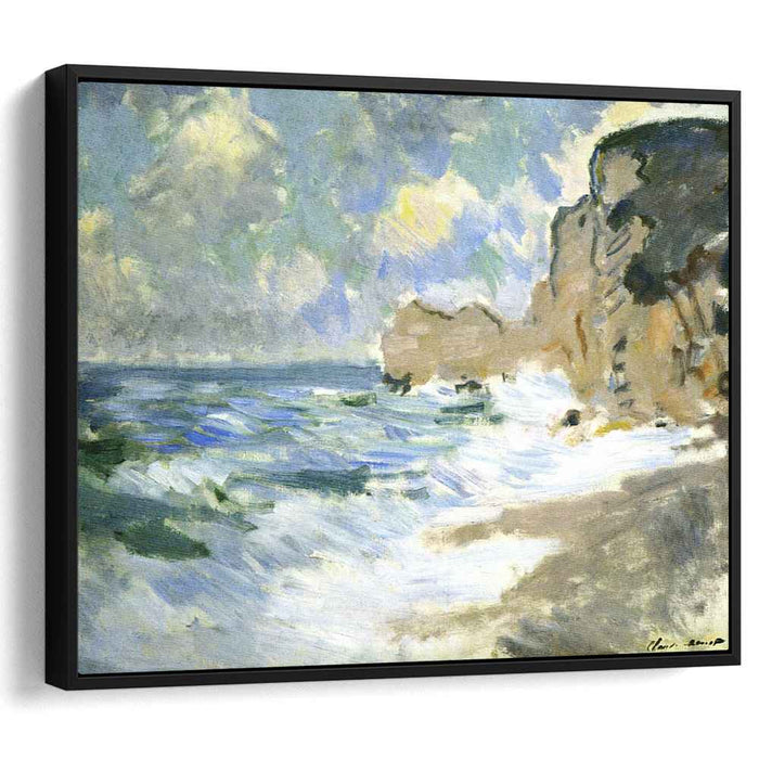 Receding Waves (1883) by Claude Monet