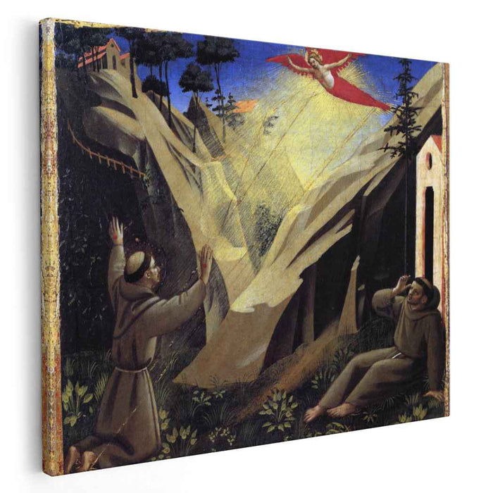 Receiving the Stigmata (1429) by Fra Angelico