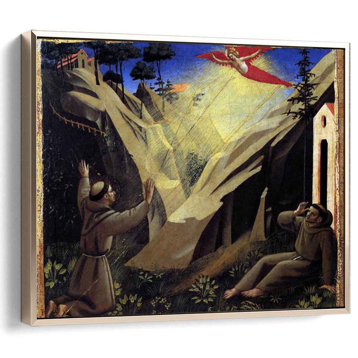 Receiving the Stigmata (1429) by Fra Angelico