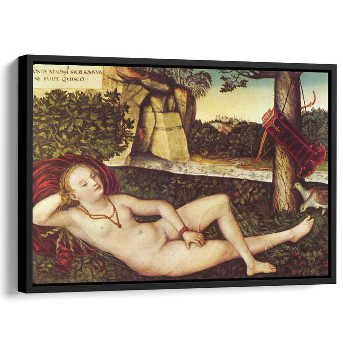Reclining Diana (1515) by Lucas Cranach the Elder