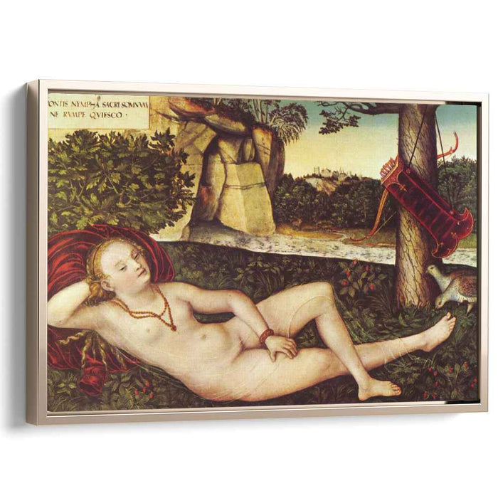 Reclining Diana (1515) by Lucas Cranach the Elder