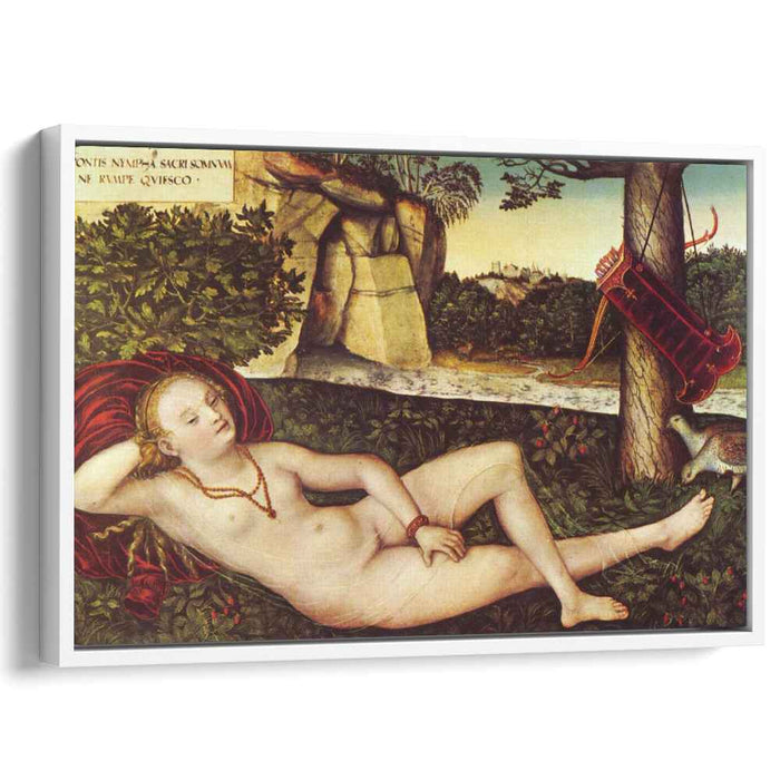 Reclining Diana (1515) by Lucas Cranach the Elder