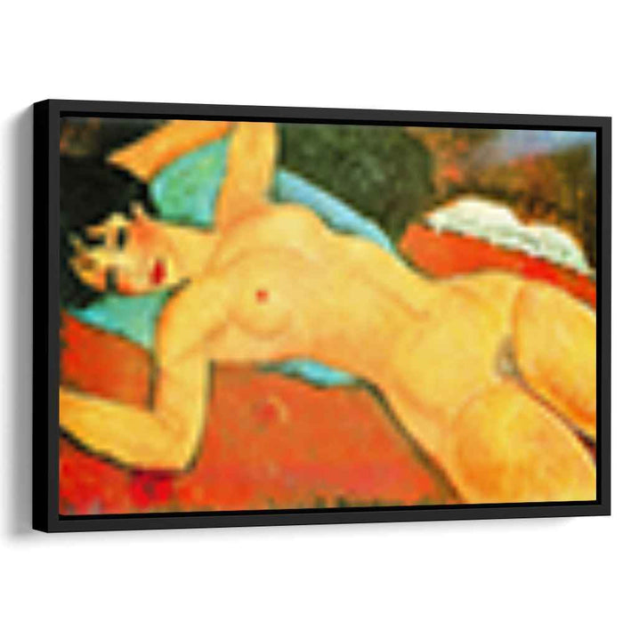 Sleeping Nude with Arms Open (Red Nude) (1917) by Amedeo Modigliani