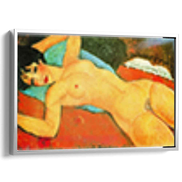 Sleeping Nude with Arms Open (Red Nude) (1917) by Amedeo Modigliani