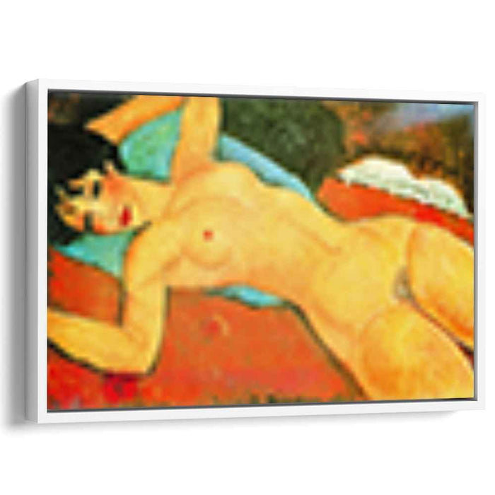 Sleeping Nude with Arms Open (Red Nude) (1917) by Amedeo Modigliani