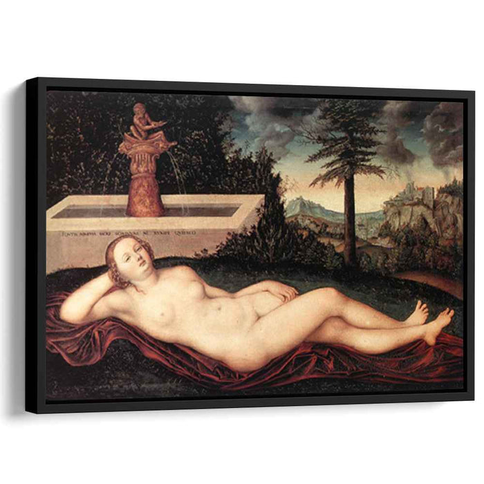 Reclining River Nymph at the Fountain (1518) by Lucas Cranach the Elder