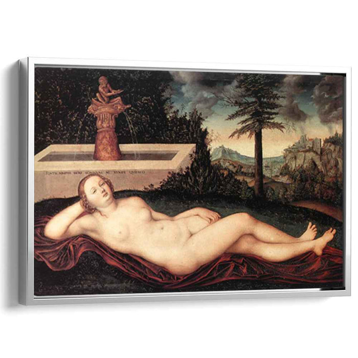 Reclining River Nymph at the Fountain (1518) by Lucas Cranach the Elder