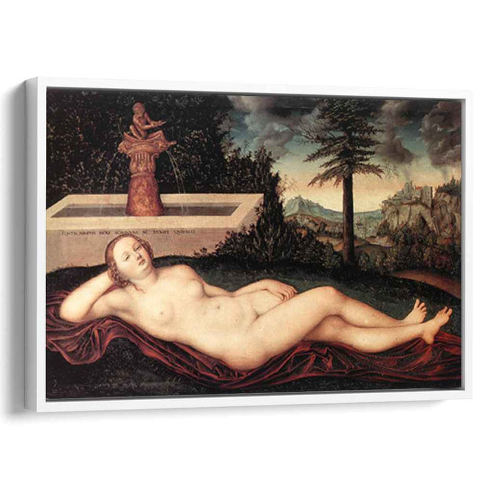 Reclining River Nymph at the Fountain (1518) by Lucas Cranach the Elder