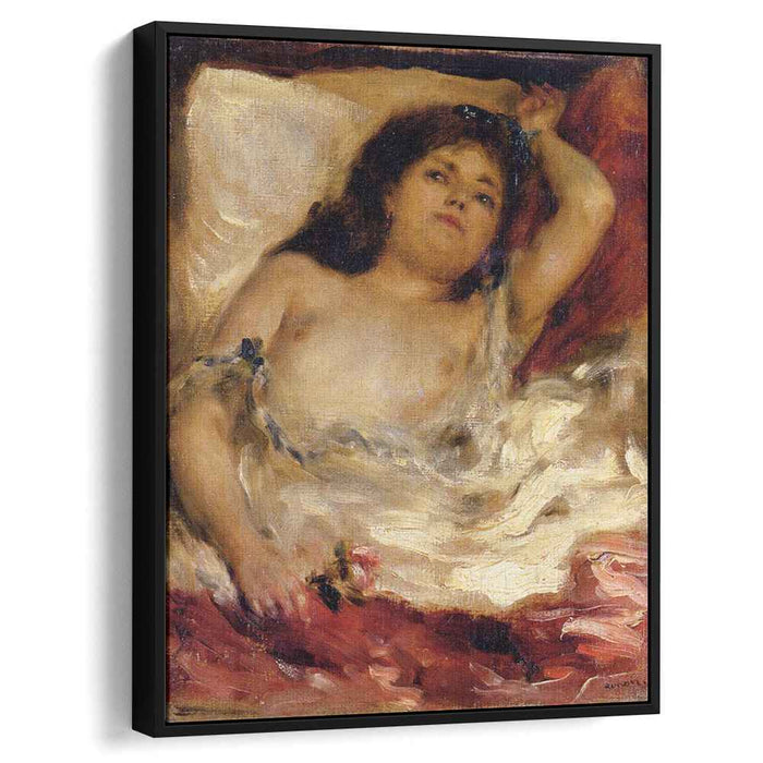 Reclining Semi Nude (Nude Half-Length) by Pierre-Auguste Renoir