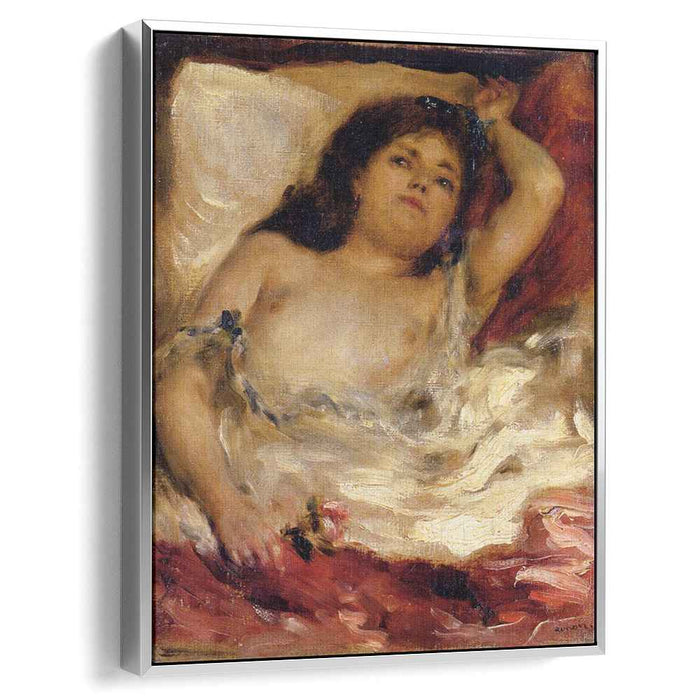 Reclining Semi Nude (Nude Half-Length) by Pierre-Auguste Renoir