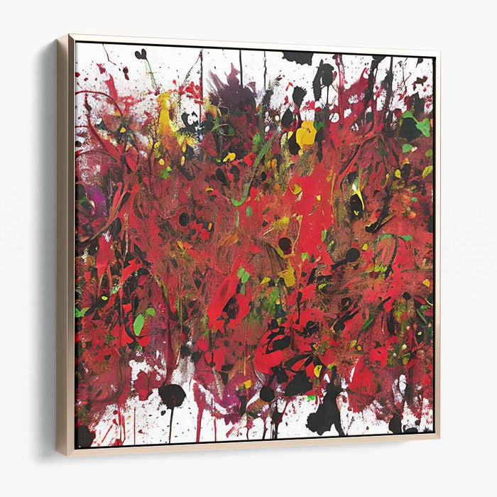 Emotional Prism: Abstract Expressionist Canvas Art