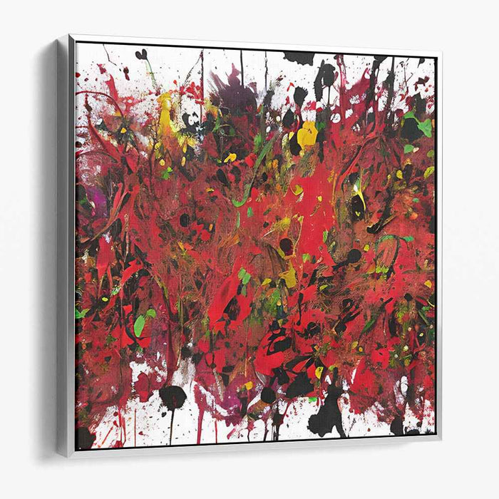 Emotional Prism: Abstract Expressionist Canvas Art