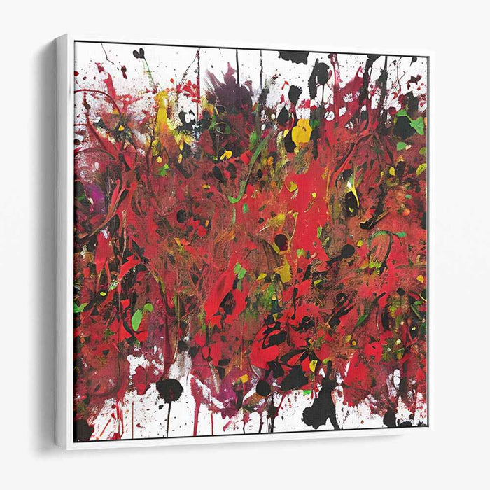 Emotional Prism: Abstract Expressionist Canvas Art