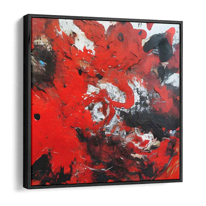 Colorful Chaos Exploration: Abstract Expressionist Adventure Canvas Art