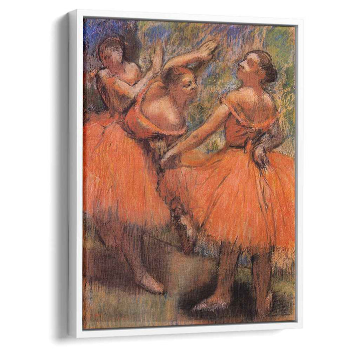 Red Ballet Skirts (1901) by Edgar Degas