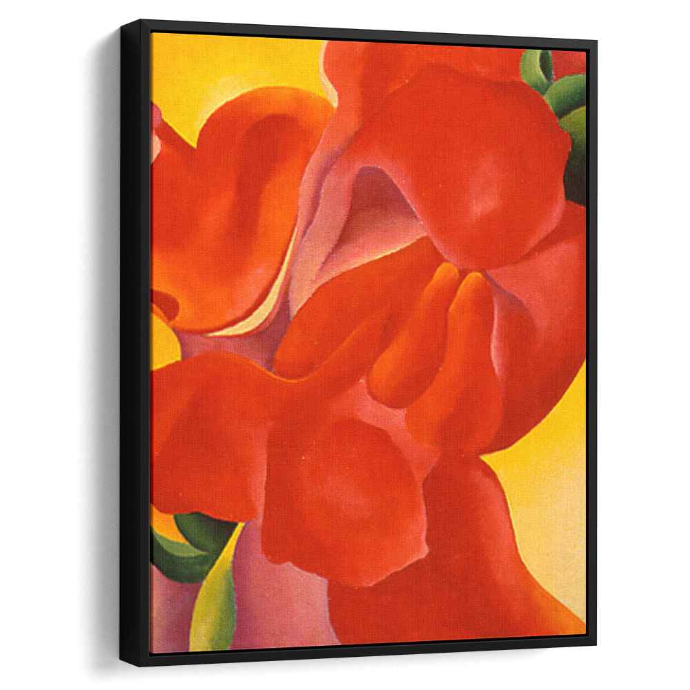 Red Canna (1923) by Georgia O'Keeffe - Canvas Artwork — Kanvah