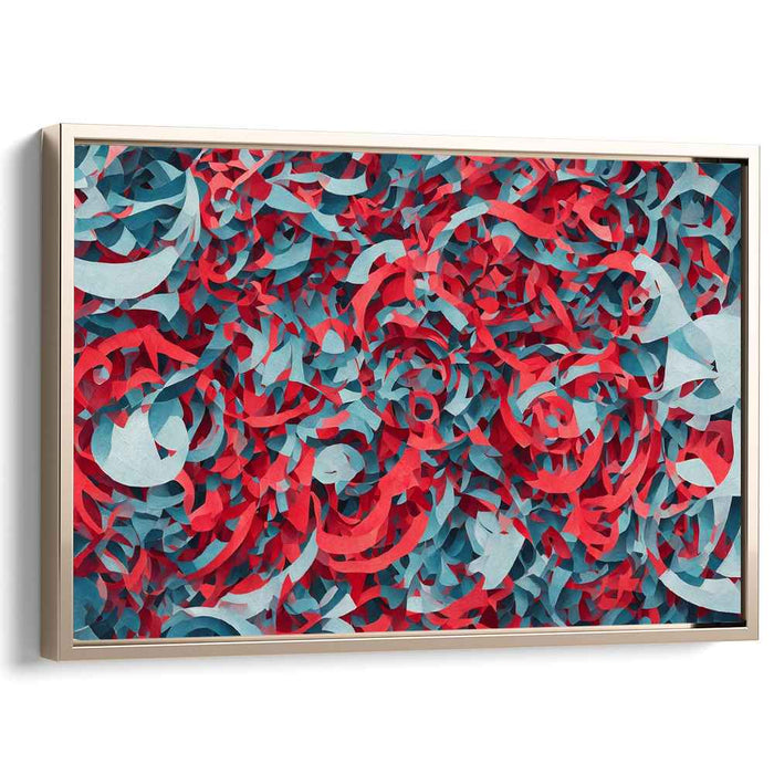 Paper Symphony: Dynamic Abstract Paper Art