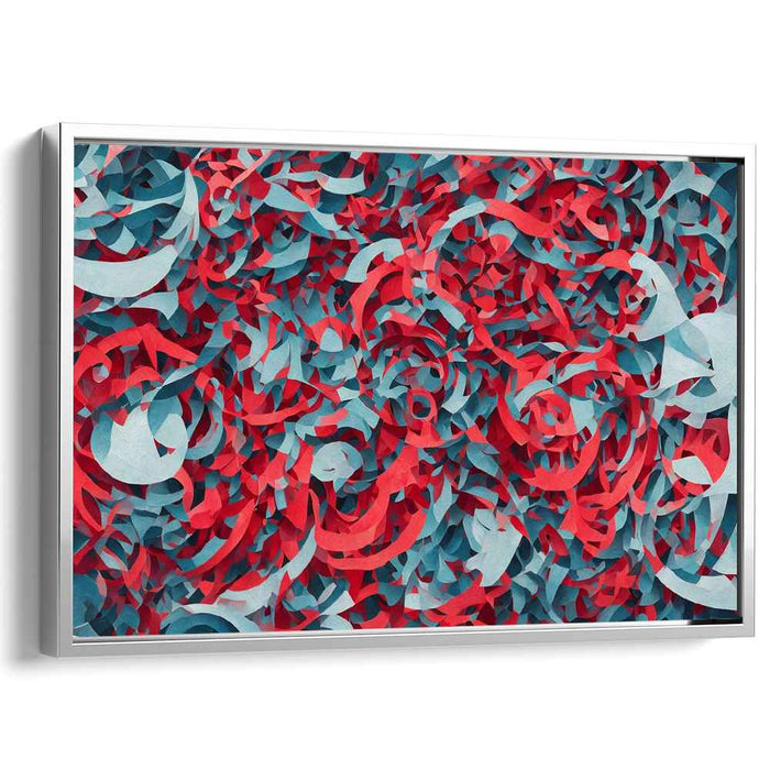 Paper Symphony: Dynamic Abstract Paper Art