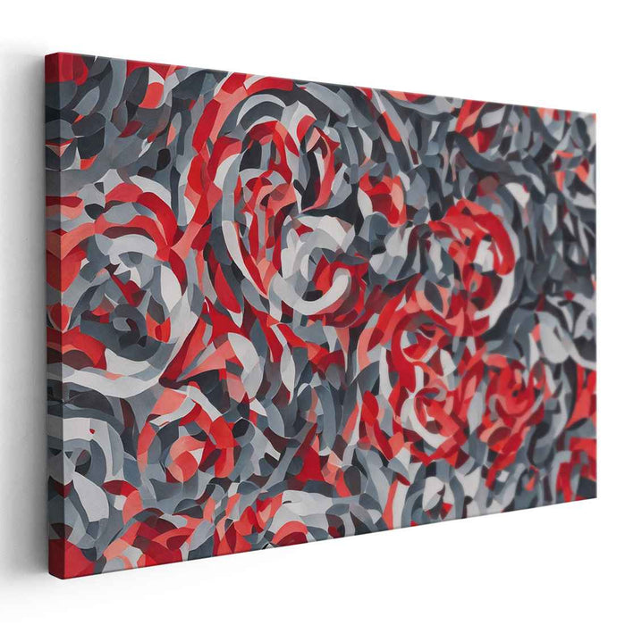 Rhythm Resonance Surrender: Abstract Dance of Passion and Calm