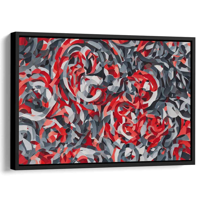 Rhythm Resonance Surrender: Abstract Dance of Passion and Calm