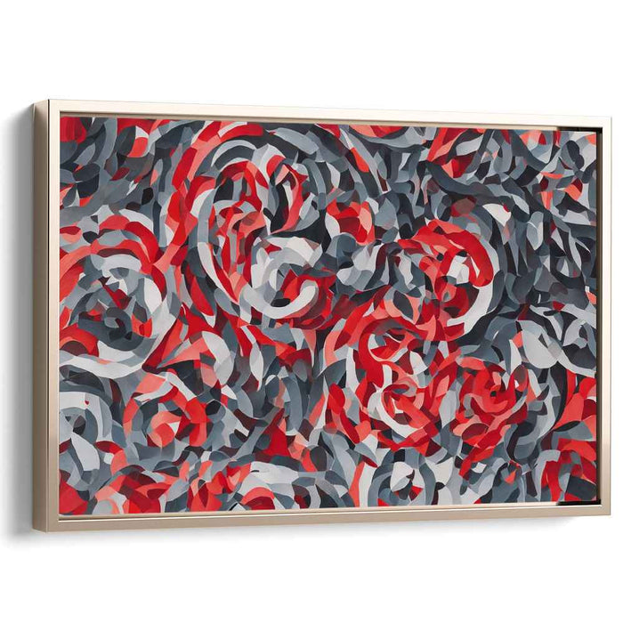 Rhythm Resonance Surrender: Abstract Dance of Passion and Calm