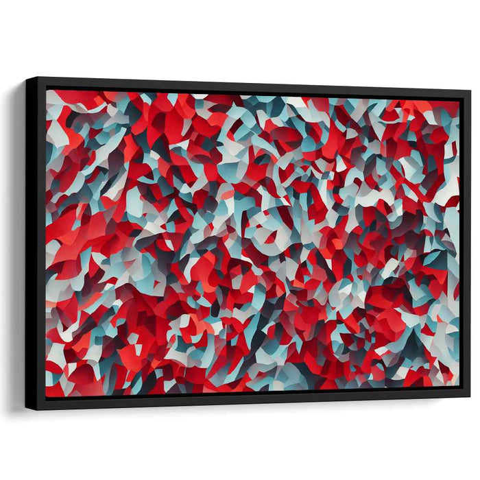 Harmonious Discord: A Dynamic Abstract Symphony