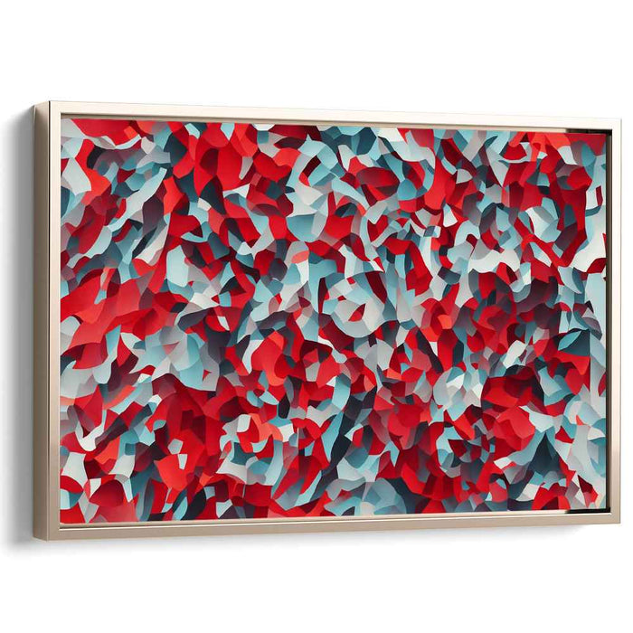 Harmonious Discord: A Dynamic Abstract Symphony