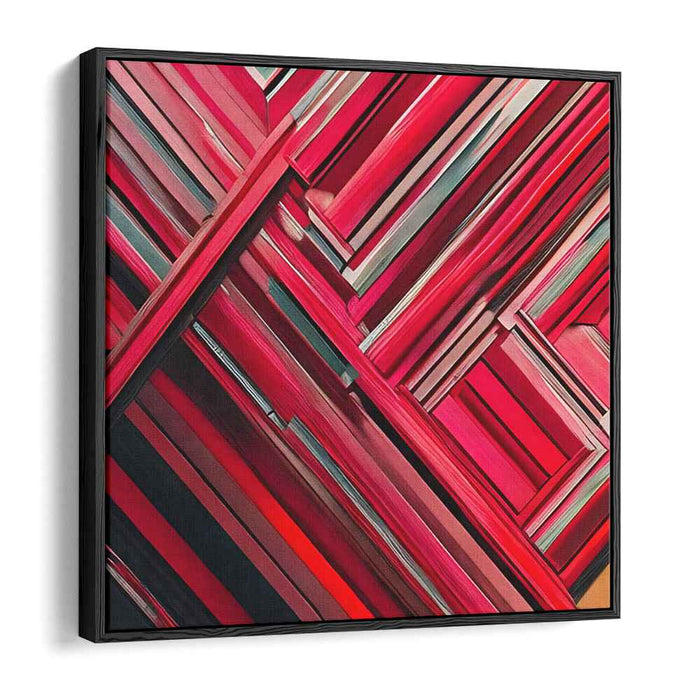 Spectrum Emotions Dance: Modernist Abstract Art Canvas