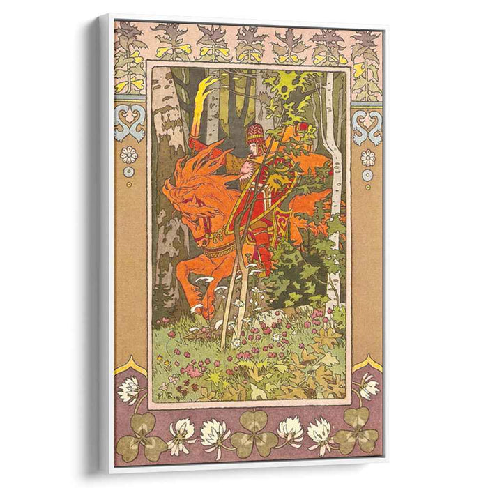 Red Rider. Illustration for the fairy tale "Vasilisa the Beautiful" (1899) by Ivan Bilibin