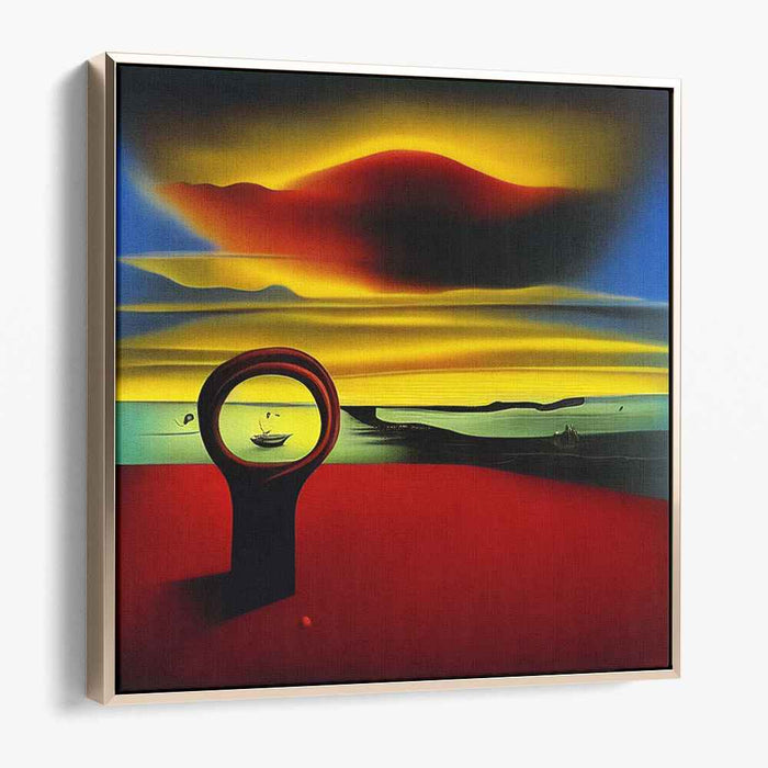 Red Surreal Sunset #009