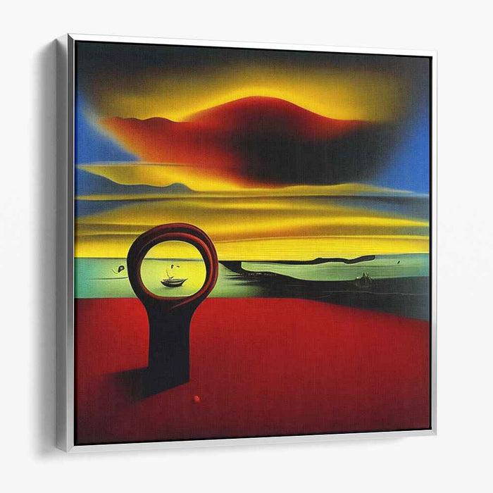 Red Surreal Sunset #009