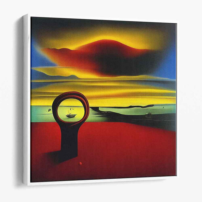 Red Surreal Sunset #009