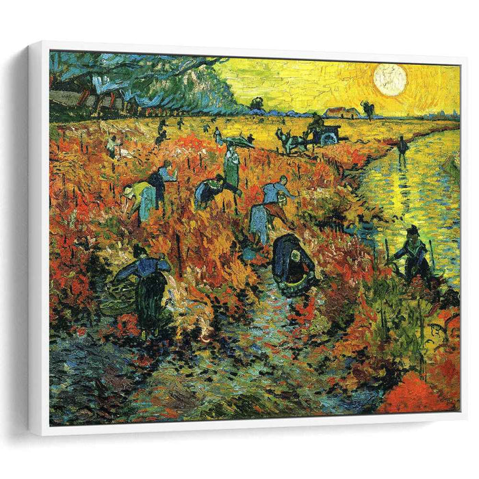 Red Vineyards at Arles (1888) by Vincent van Gogh