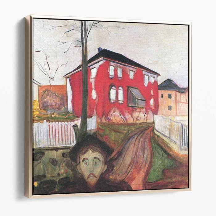 Red Virginia Creeper (1900) by Edvard Munch