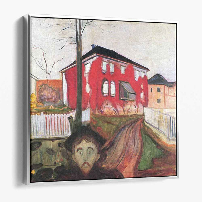 Red Virginia Creeper (1900) by Edvard Munch