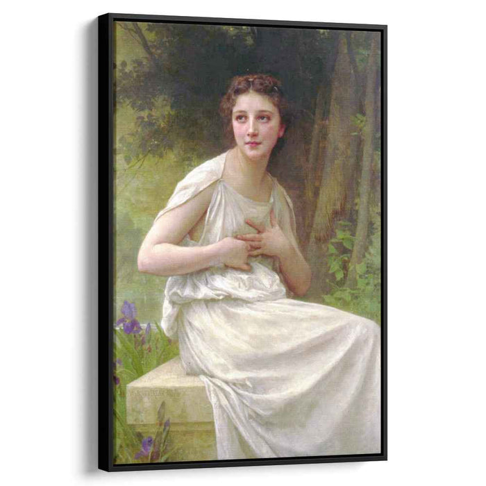 Reflexion (1897) by William-Adolphe Bouguereau