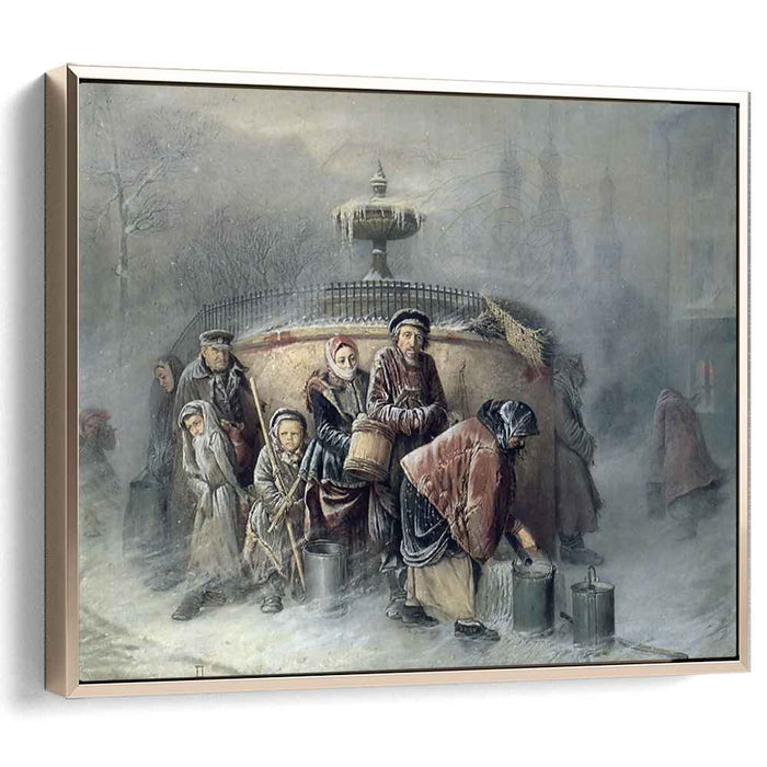 Regular pool (1865) by Vasily Perov