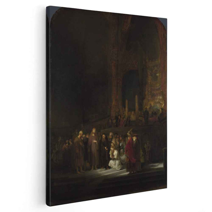 The Woman taken in Adultery (1644) by Rembrandt