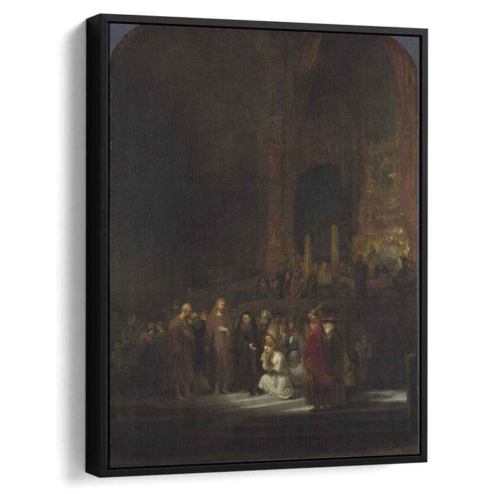 The Woman taken in Adultery (1644) by Rembrandt