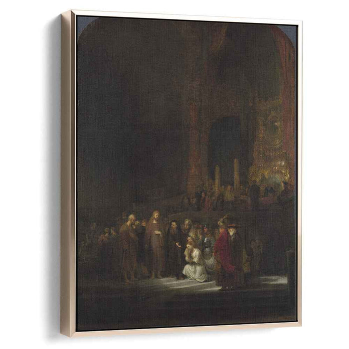 The Woman taken in Adultery (1644) by Rembrandt