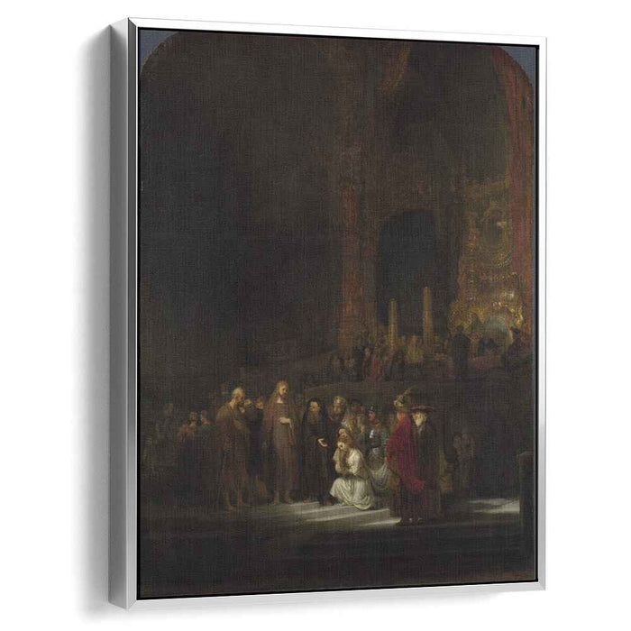 The Woman taken in Adultery (1644) by Rembrandt
