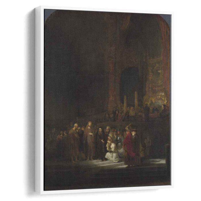 The Woman taken in Adultery (1644) by Rembrandt