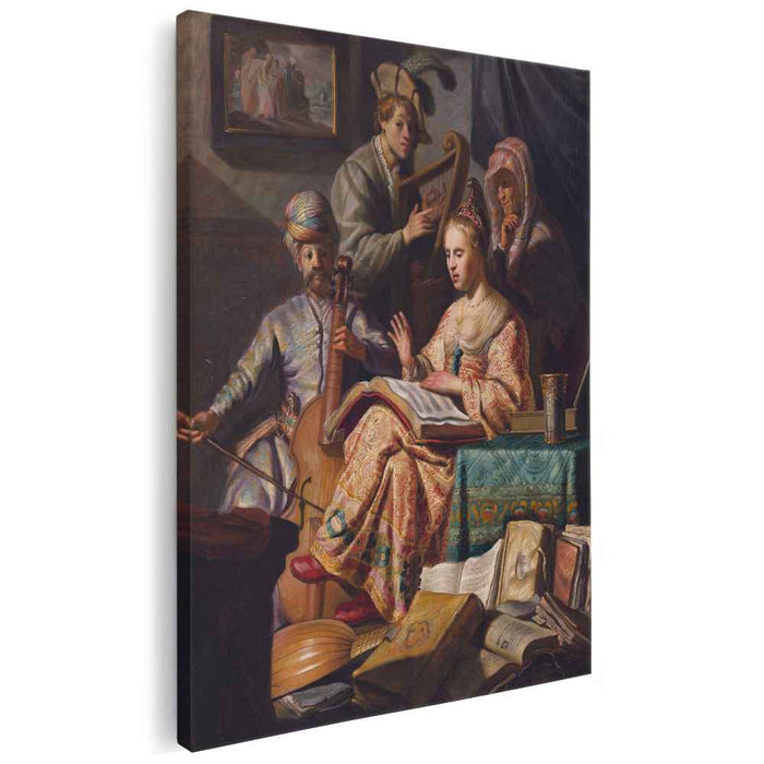 Musical Allegory (1626) by Rembrandt