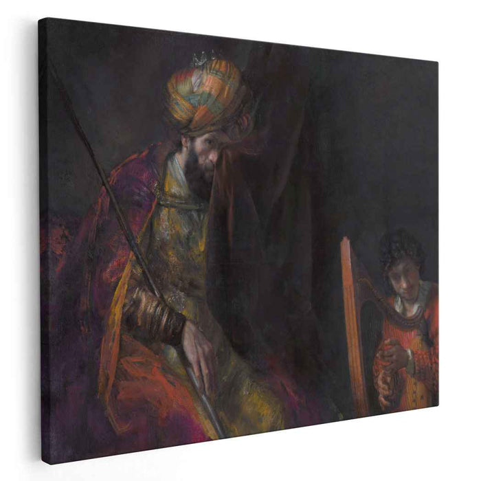 Saul and David (1660) by Rembrandt