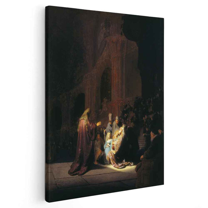 Simeon's Song of Praise (1631) by Rembrandt
