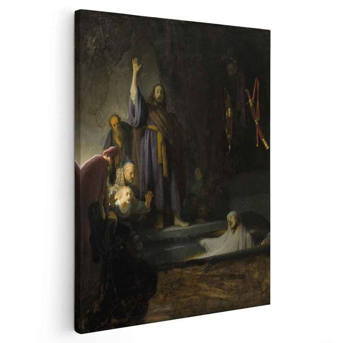 The Raising of Lazarus (1630) by Rembrandt