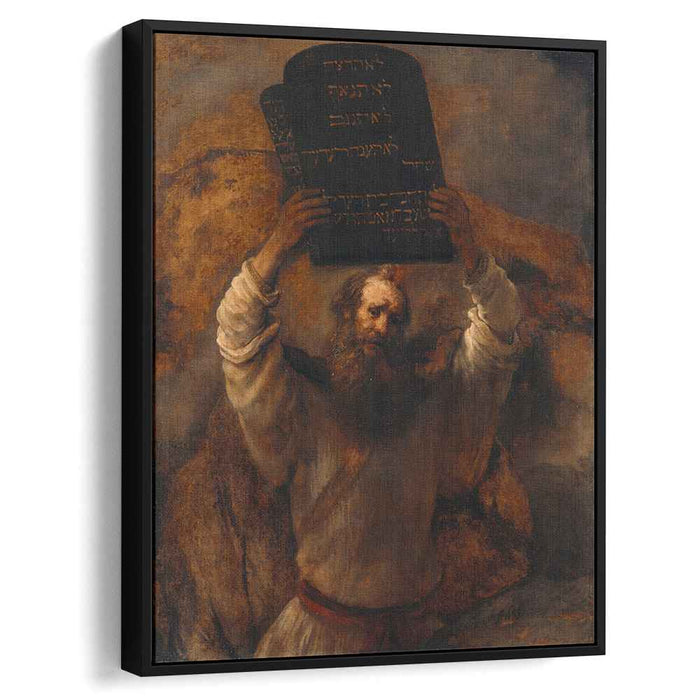 Moses Smashing the Tablets of the Law (1659) by Rembrandt