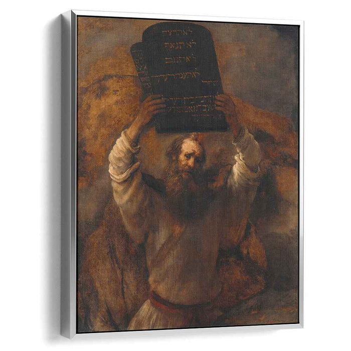 Moses Smashing the Tablets of the Law (1659) by Rembrandt