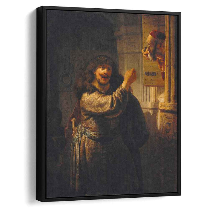 Samson Accusing His Father in Law (1635) by Rembrandt